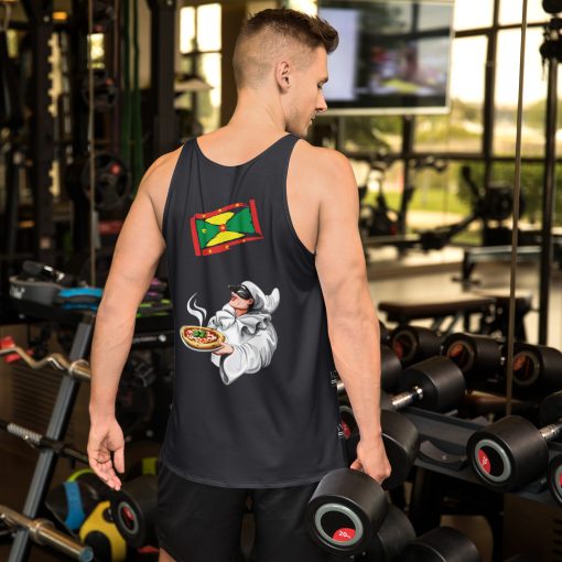 "Pizza me" Unisex Tank Top - Image 2