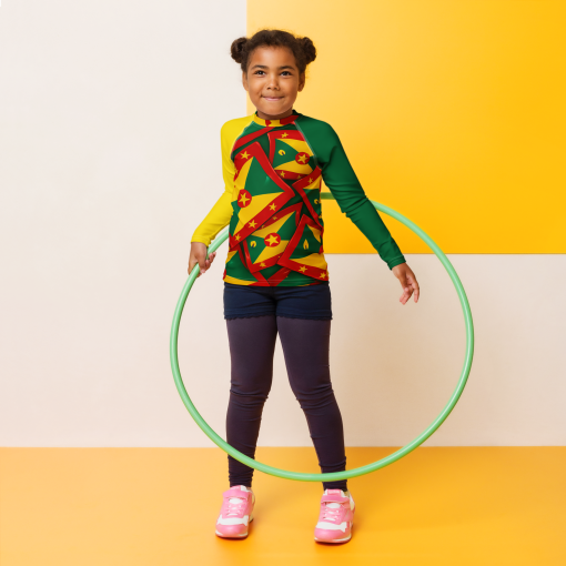 Grenada Kids Rash Guard