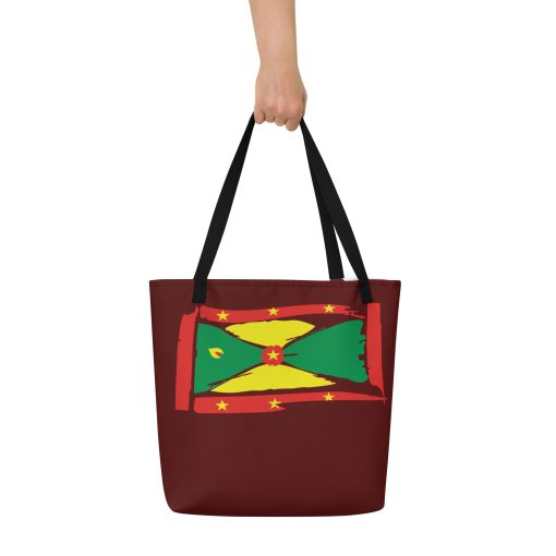 Antonio's All-Over Print Large Tote Bag - Image 3