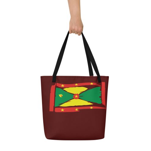 Antonio's All-Over Print Large Tote Bag - Image 7