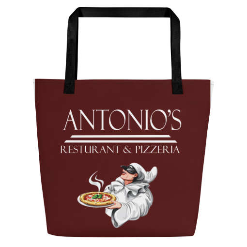 Antonio's All-Over Print Large Tote Bag - Image 13