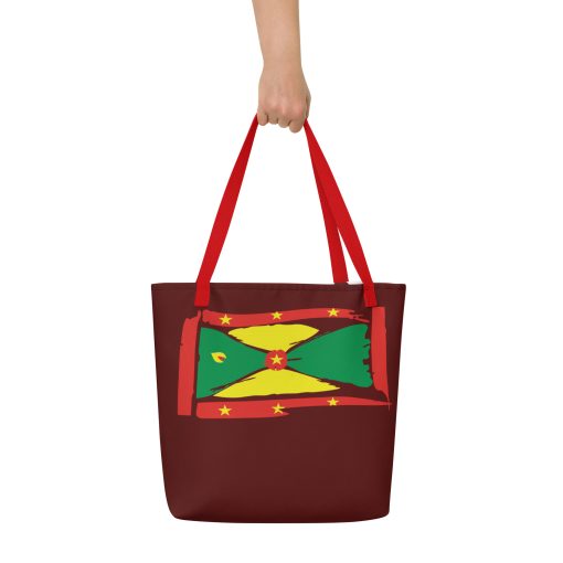 Antonio's All-Over Print Large Tote Bag - Image 4