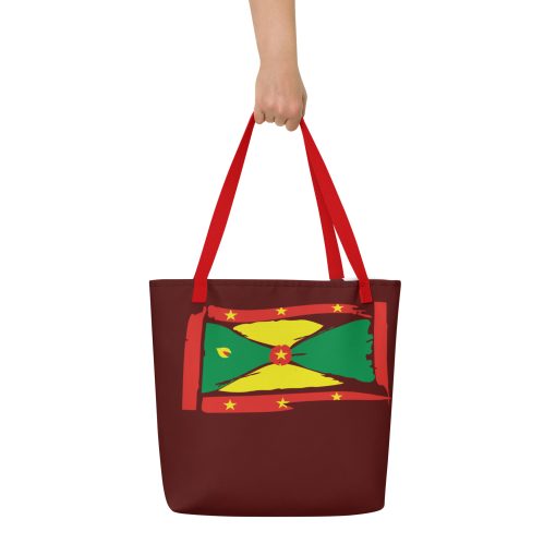 Antonio's All-Over Print Large Tote Bag - Image 8