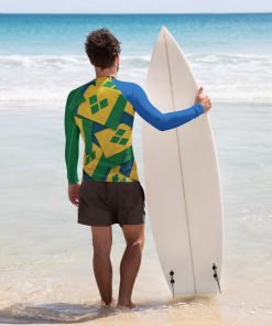 Alternative view of St. Vincent & Grenadines Men's Rash Guard