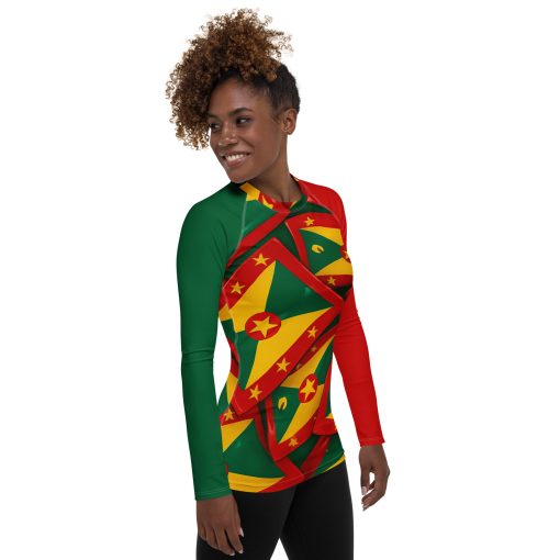 Grenada Women's Rash Guard - Image 4