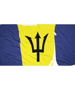 Alternative view of Barbados Flag Towel
