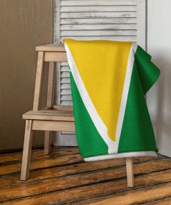 Alternative view of Guyana Flag Towel