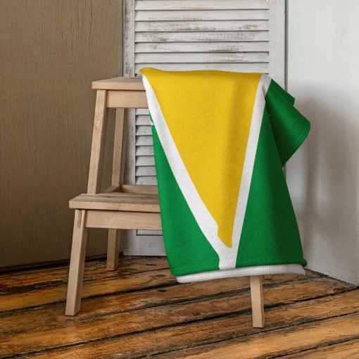 Guyana Flag Towel - Image 2