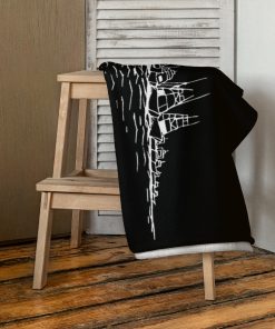 Alternative view of Raft Up by Kristel Lake Beach Towel Black