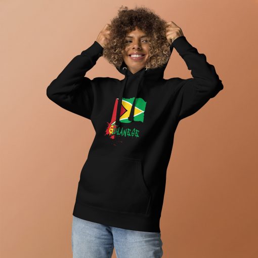 Guyana Unisex Hoodie - Image 3