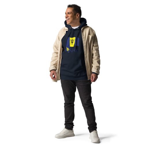 Barbados Unisex Hoodie - Image 4