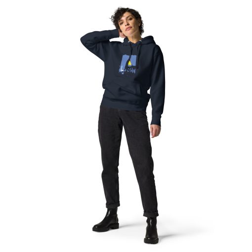 St. Lucia Unisex Hoodie - Image 4