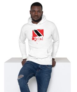 Trinidad Unisex Hoodie White