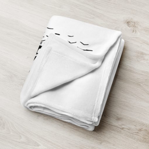 Kristel Lake "Raft Up" Throw Blanket White - Image 5