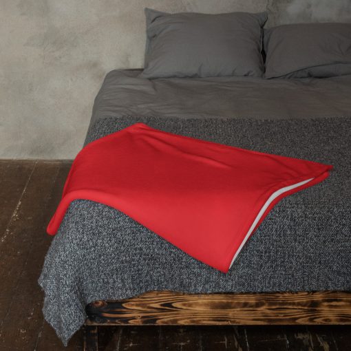 Kristel Lake "Raft Up" Throw Blanket Red - Image 5