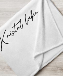 Alternative view of Raft Up by Kristel Lake Throw Blanket White