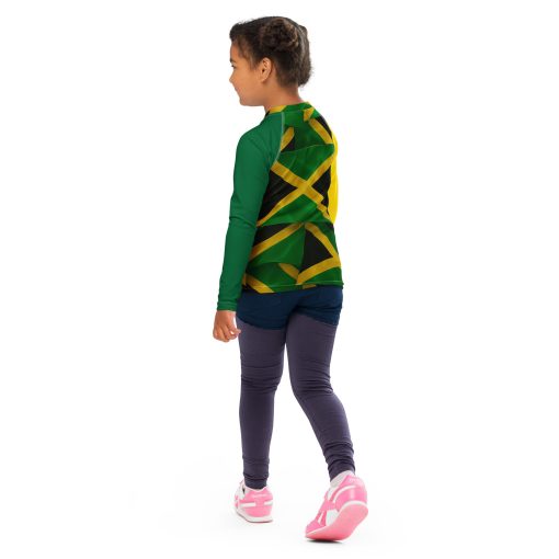 Jamaica Kids Rash Guard - Image 2