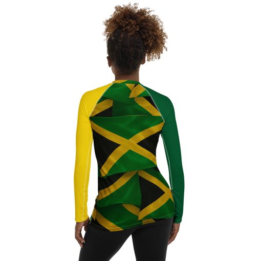 Jamaica Women's Rash Guard - Image 2