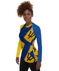 Alternative view of Barbados Women's Rash Guard