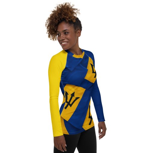 Barbados Women's Rash Guard - Image 7