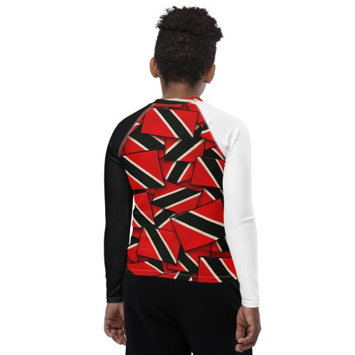 Trinidad Flag Youth Rash Guard - Image 2