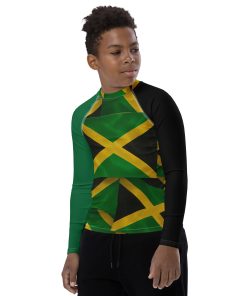 Alternative view of Jamaica Youth Rash Guard