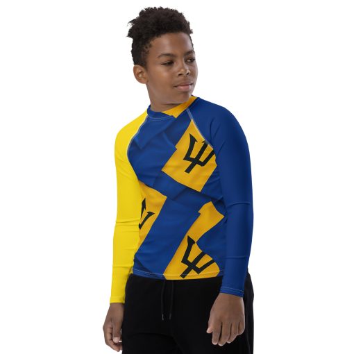Barbados Youth Rash Guard - Image 6