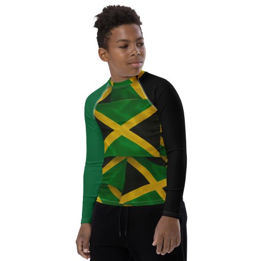 Jamaica Youth Rash Guard - Image 5