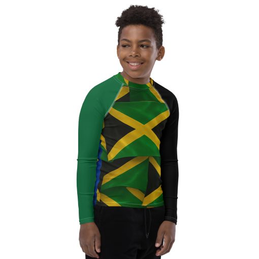 Jamaica Youth Rash Guard - Image 3