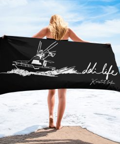 DDi Life By Kristel Lake Beach Towel Black