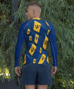 Alternative view of Barbados 2 Men's Rash Guard