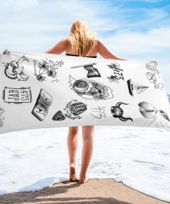 Alternative view of Grenada Flash by Gihan Batihk Beach Towel