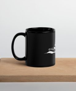 Alternative view of DDi Life By Kristel Lake Black Glossy Mug