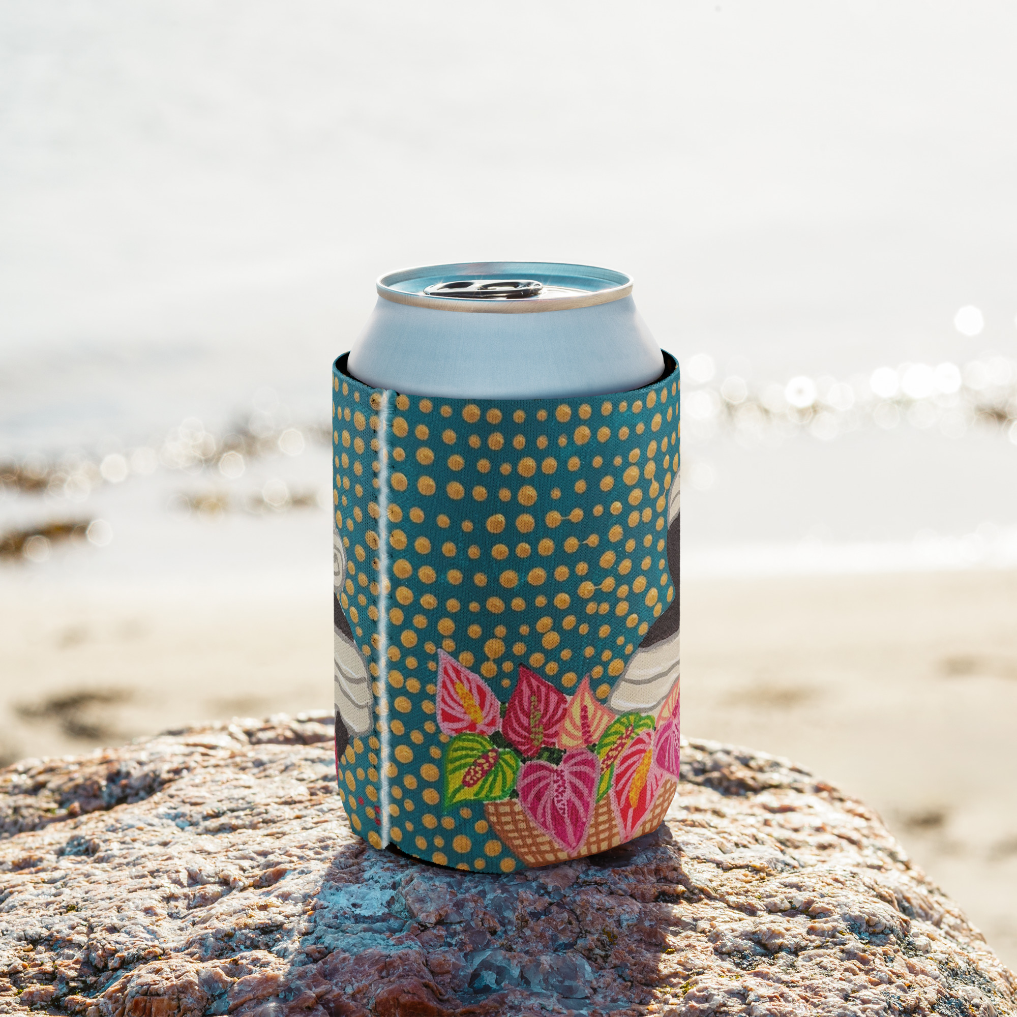 Market Lady 2 by Kristianne Buxo Can cooler