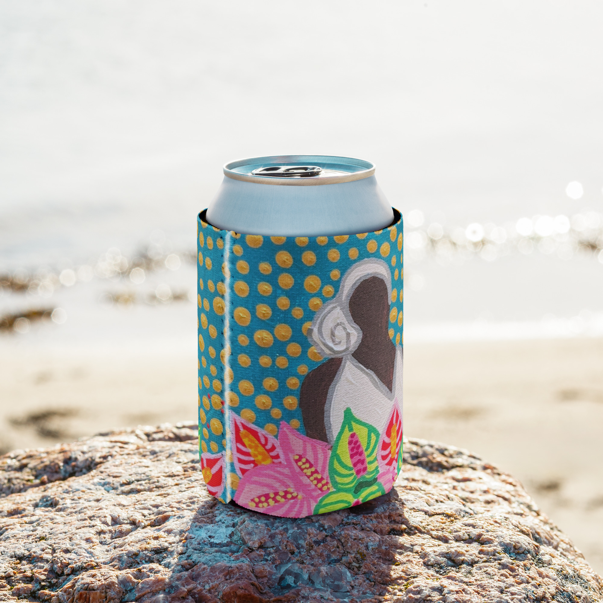 Market Lady 5 by Kristianne Buxo Can cooler