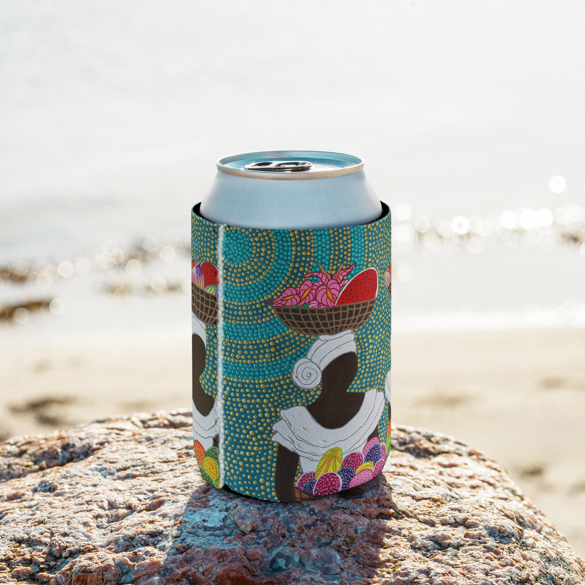 Market Lady 10 by Kristianne Buxo Can cooler