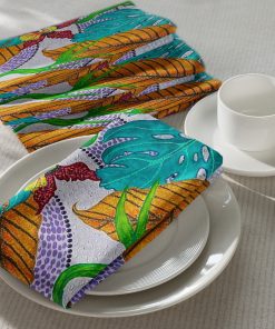 Cattelya by Kristianne Buxo cloth napkin set