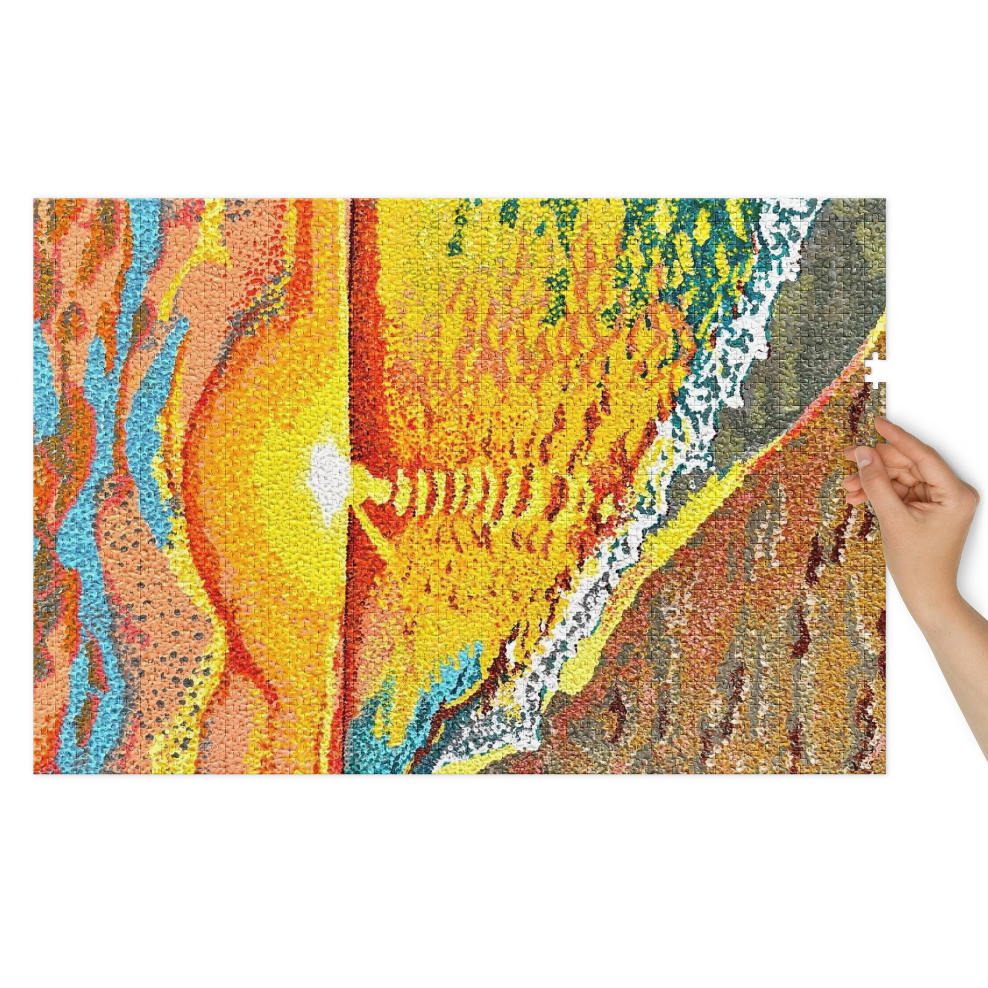 Flow By Kristianne Buxo Jigsaw Puzzle With Tin - Image 2