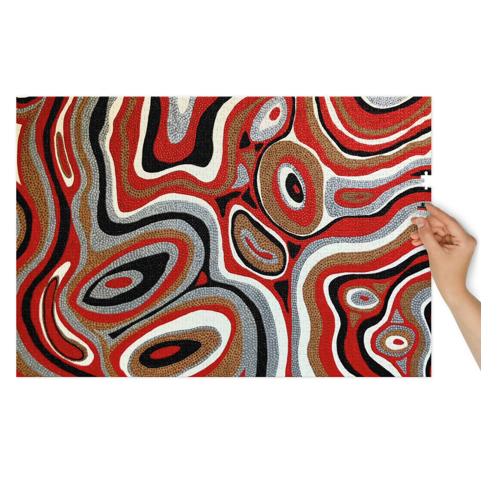 Ebb By Kristianne Buxo Jigsaw Puzzle With Tin - Image 2