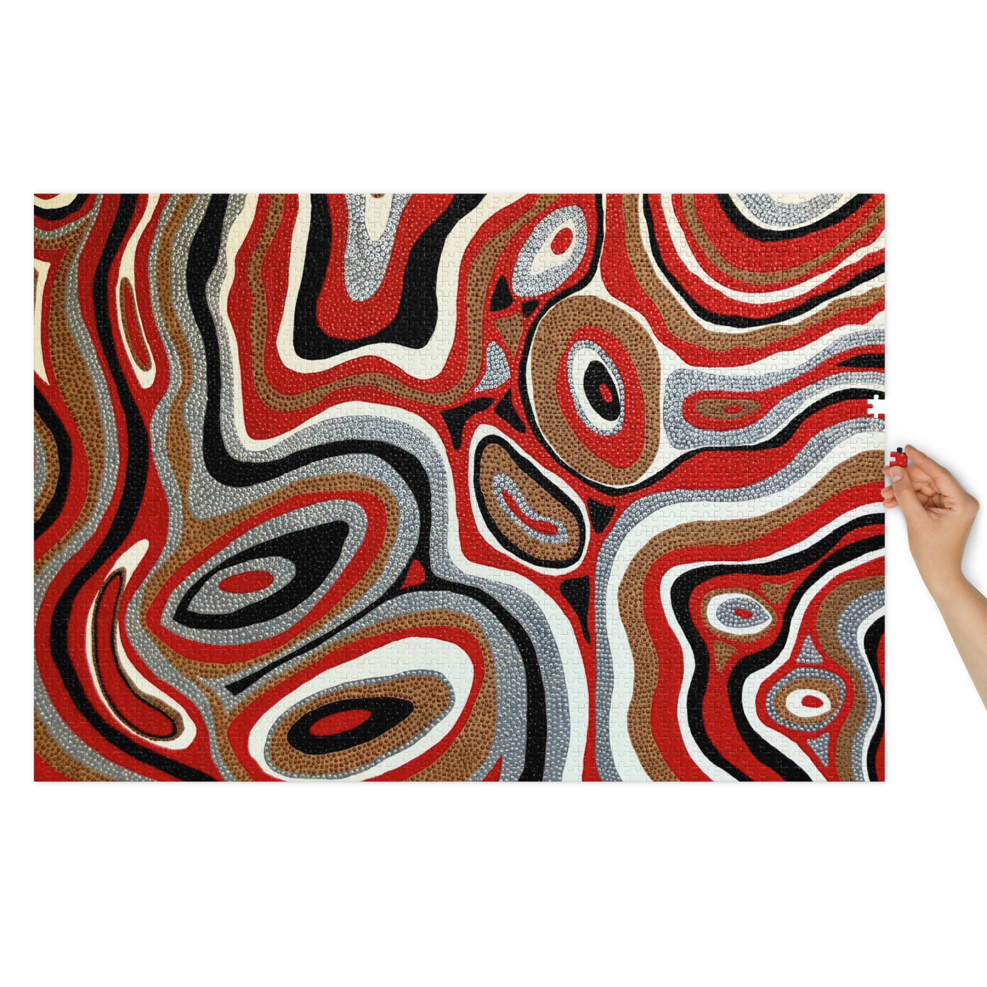 Ebb By Kristianne Buxo Jigsaw Puzzle With Tin - Image 3