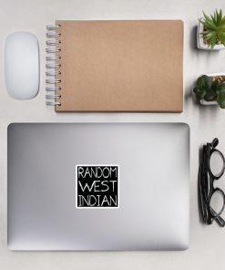 Alternative view of Random West Indian Bubble-free stickers