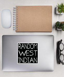 Random West Indian Bubble-free stickers