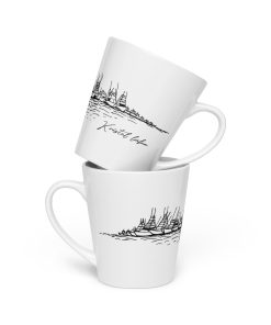 Raft Up by Kristel Lake Latte Mug