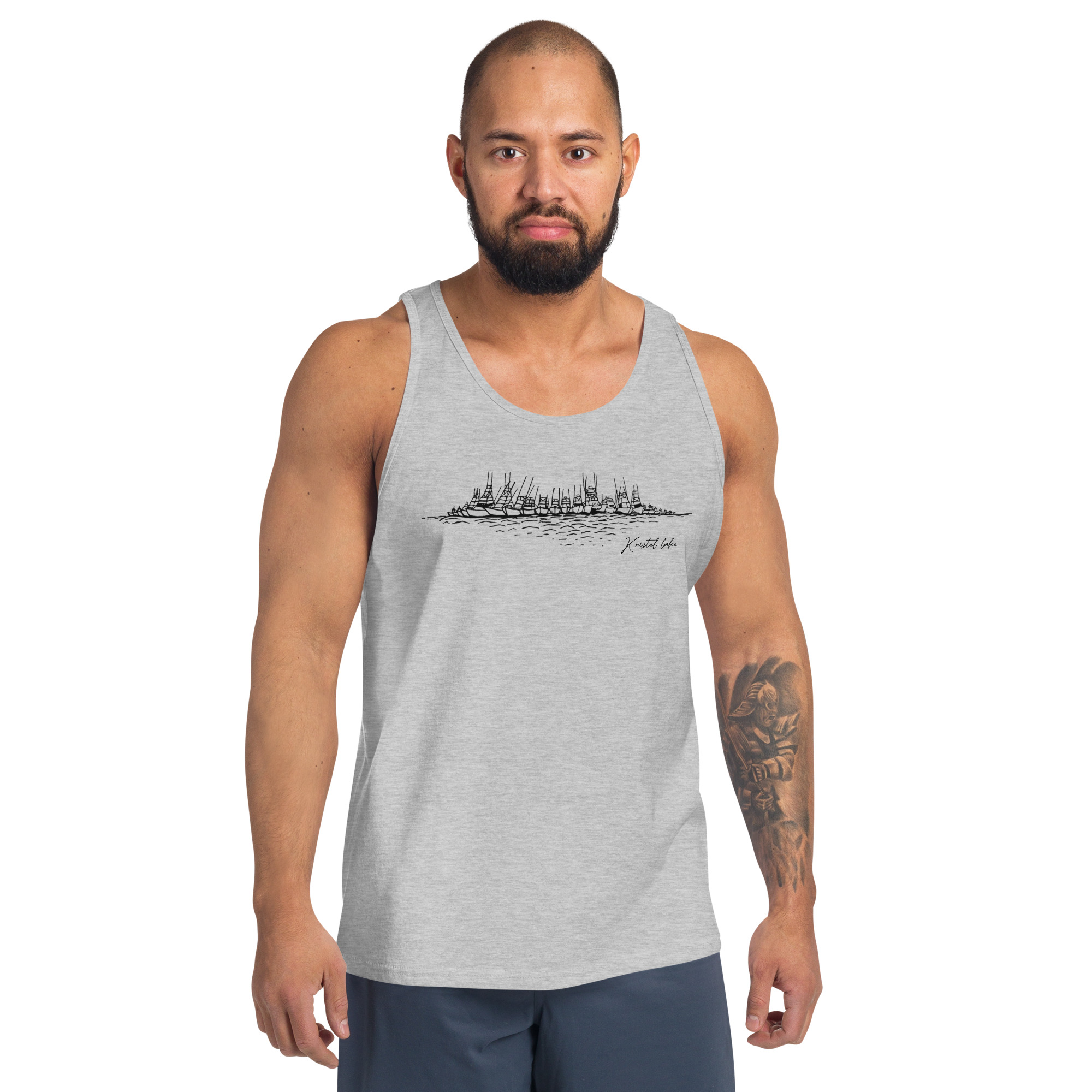 Raft Up by Kristel Lake Men's Tank Top