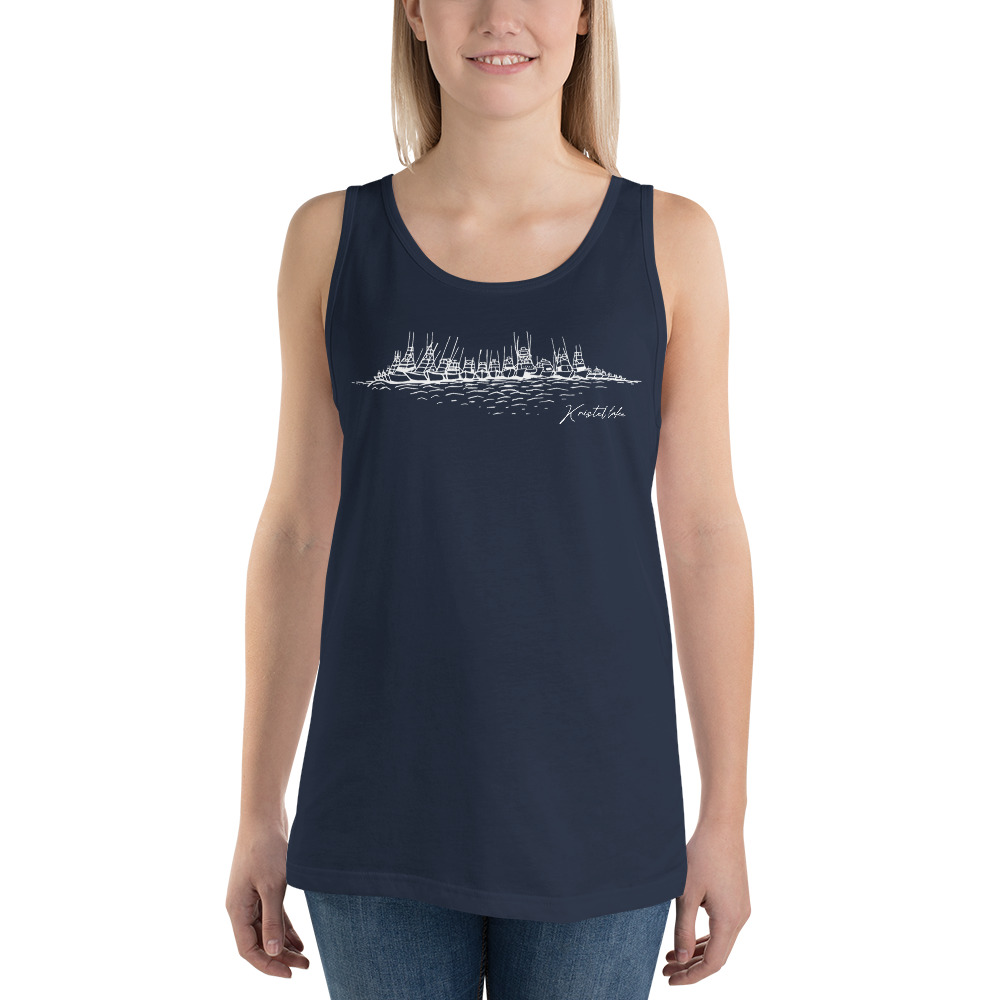 Raft Up by Kristel Lake Men's Tank Top - Image 5