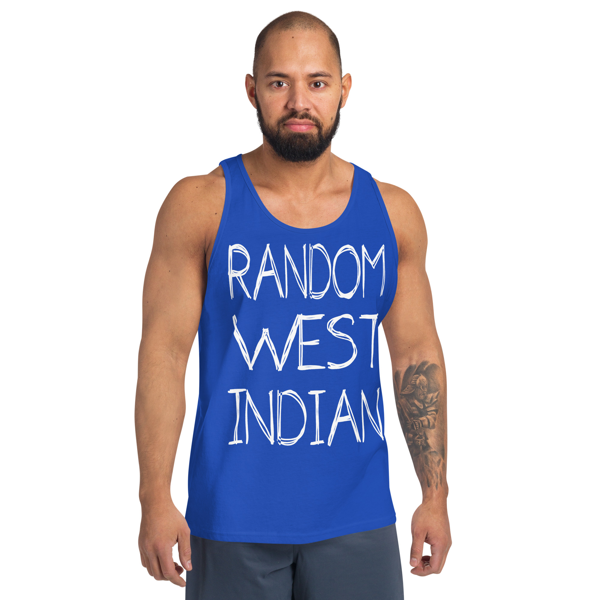 Random West Indian Men's Tank Top - Image 4
