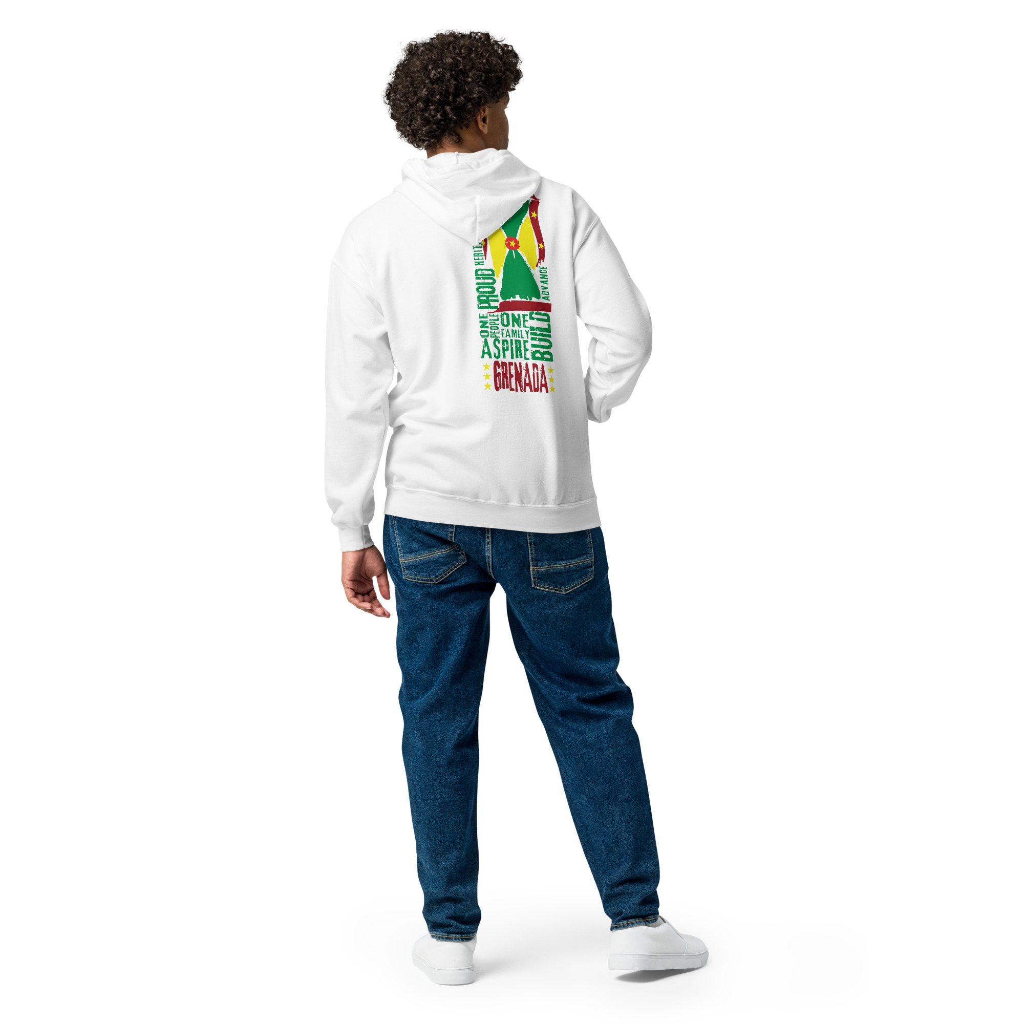 Grenada Independence Unisex heavy blend zip hoodie