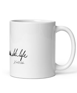 Alternative view of DDi Life by Kristel Lake White glossy mug