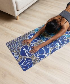 Bougainvillea By Kristianne Buxo Yoga mat