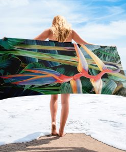 Halcyona by Lisa Herrera Beach Towel